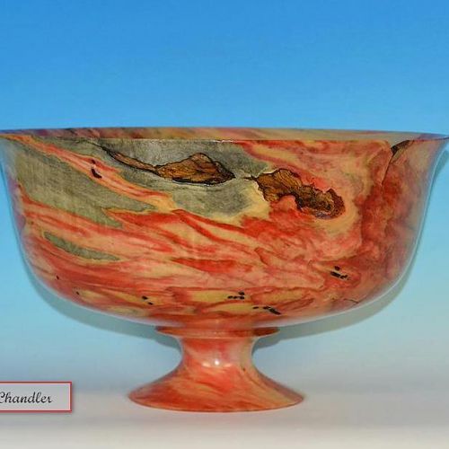 Box Elder Pedestal Bowl