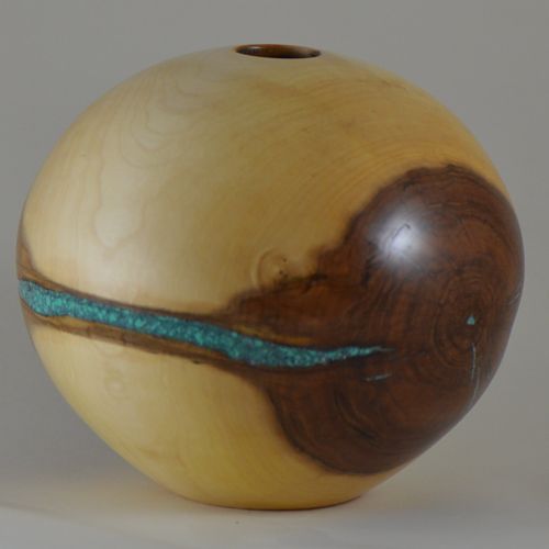 Turquoise Maple Orb