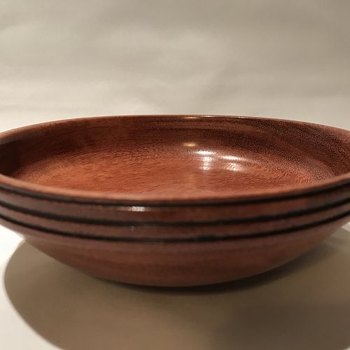 Bubinga Three Ring Bowl