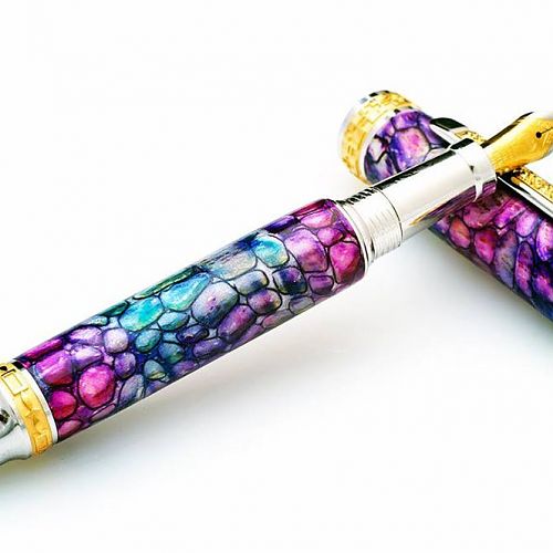 Aurora Borealis Fountain Pen