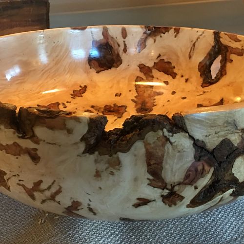 Ambrosia maple burl bowl