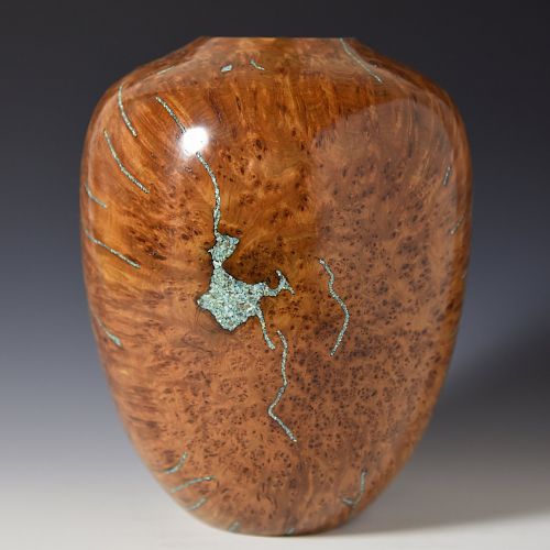 Alligator Juniper Burl Vase