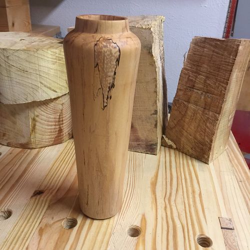 Spalted Maple Vase