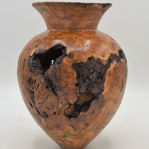 Cherry Burl Vase