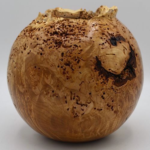 Maple Burl Vase