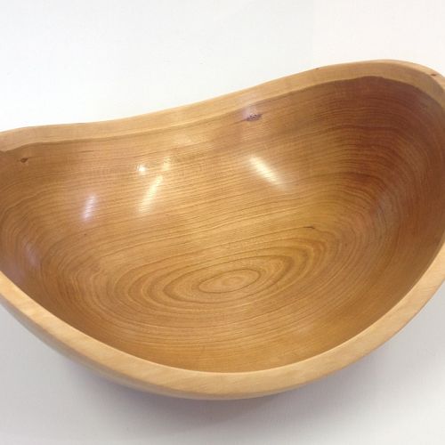 Natural Edge Black Cherry Bowl