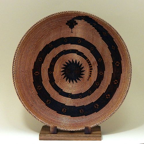 Kumeyaay Snake Basket