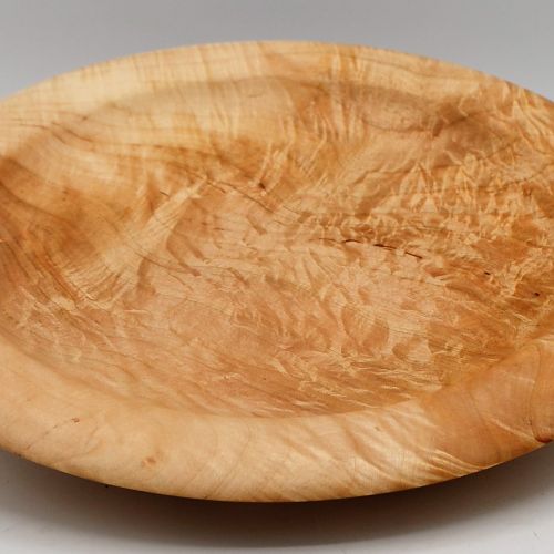 Figured Maple Platter