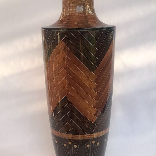 Segmented vase