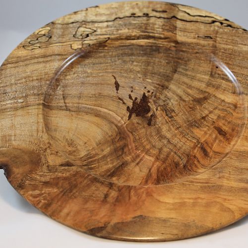 Spalted Maple Plate