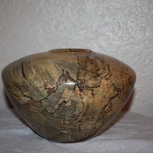 Spalted Maple Vase Hollow Form