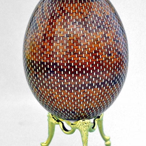 Segmented Wood Egg