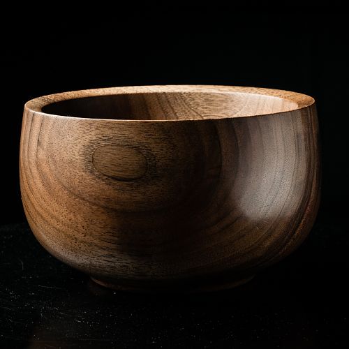 6” English walnut bowl