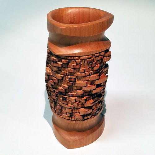 Twisted, Textured Jar