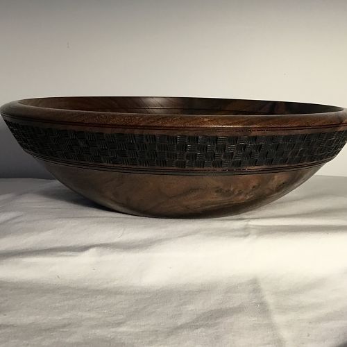 Black Walnut Salad Bowl