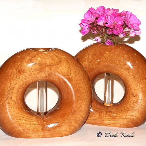 Pair of Torus Vases