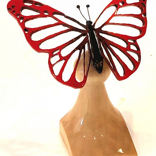 Western Red Royal Butterfly