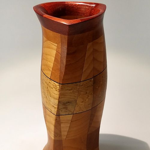 Twisted Segmented Vase