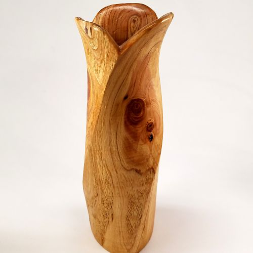 Cedar Twist Vase