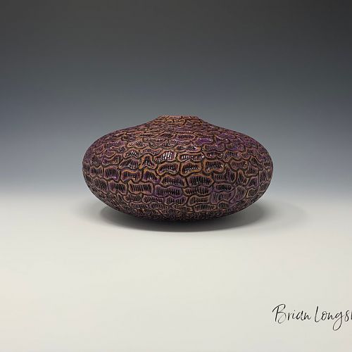 “Purple Haze” Bradford Pear Vessel