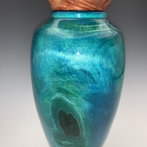 Caribbean Blue Urn