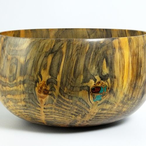 Norfolk Island Pine Calabash 13.5"d