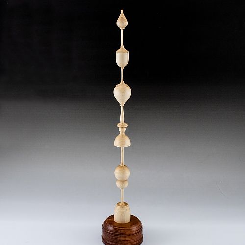 Club Challenge for a Bat Billet - Maple Trembleur on Rosewood Base
