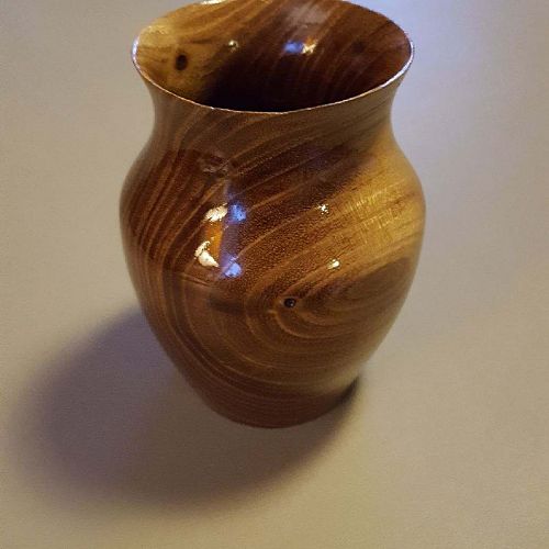 Black locust vase