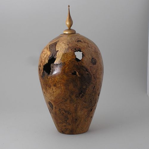 Cherry Burl Vase