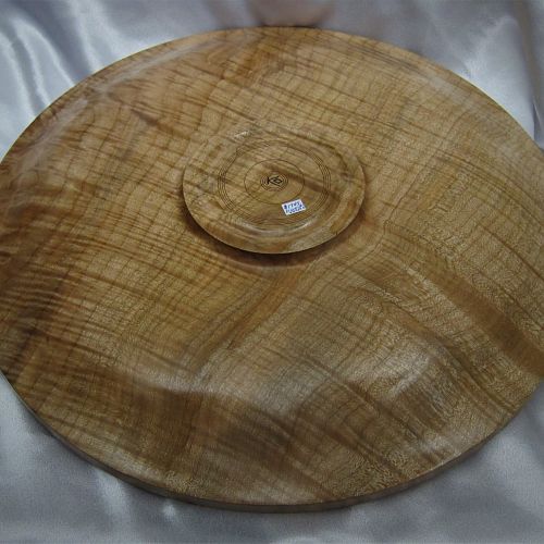 1745 Fiddleback Maple centerpiece.