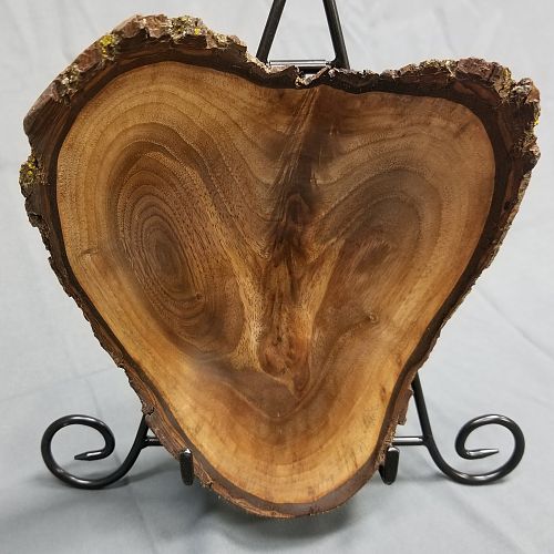 Walnut Heart Platter