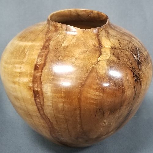 Hickory Burl Hollow Form