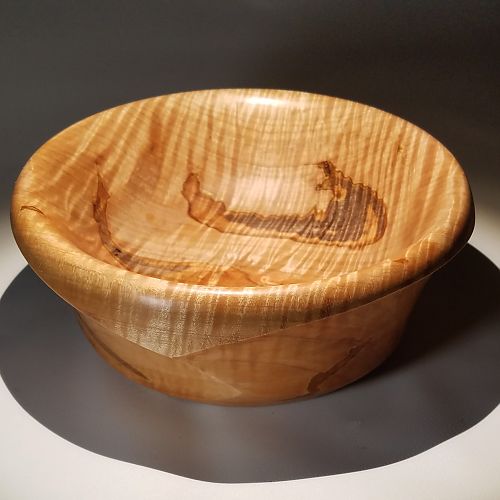 Figured Twisted Maple Bowl