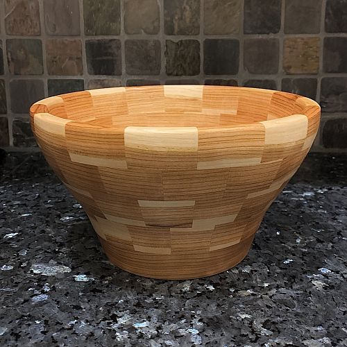 Segmented Cherry Bowl