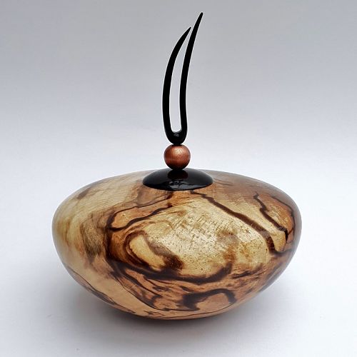 Spalted Walnut Hollow Form