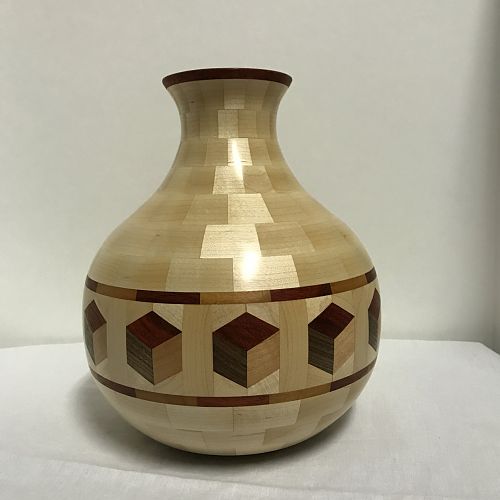 segmented vase