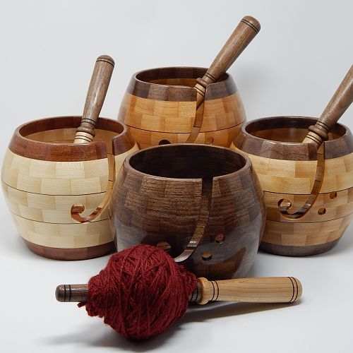 Yarn Bowls & Nostepinnes