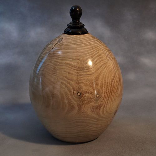 Osage orange urn