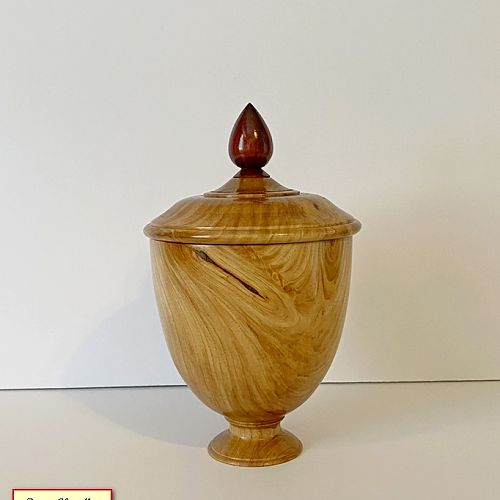 Elm Lidded Vase