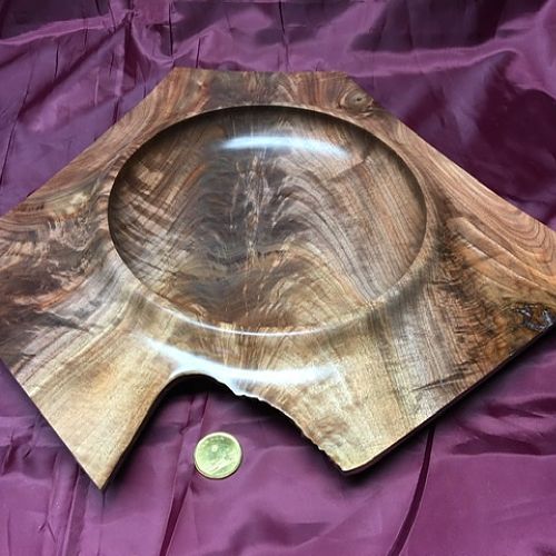 Walnut Crotch Winged Bowl