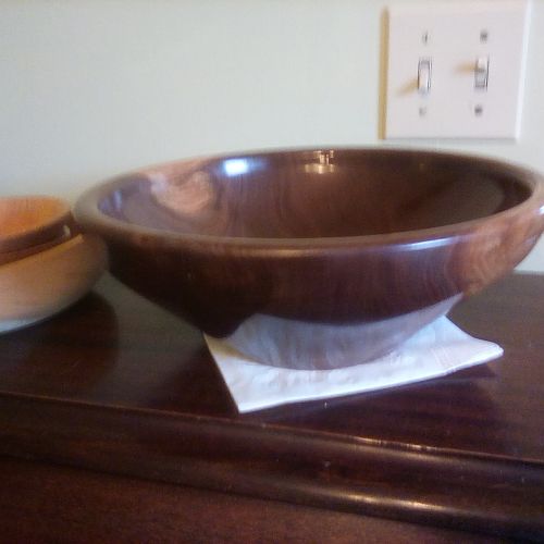 Walnut bowl