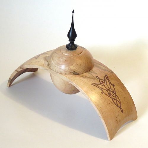 Jewelry Box with pyrography