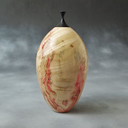 Boxelder Burl vase - urn