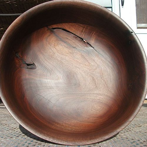 Walnut bowl