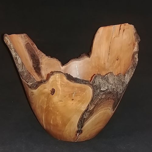 Natural Edge Pear Bowl