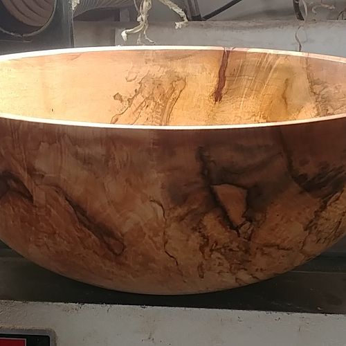 Large Maple Salad Bowl