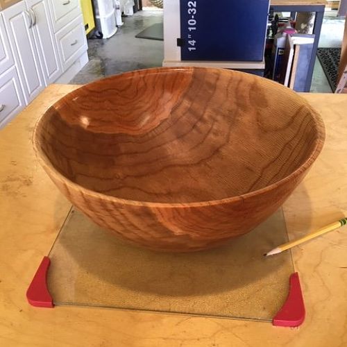 White Oak 14" Bowl