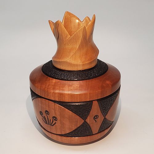 Vase with Twisted Top