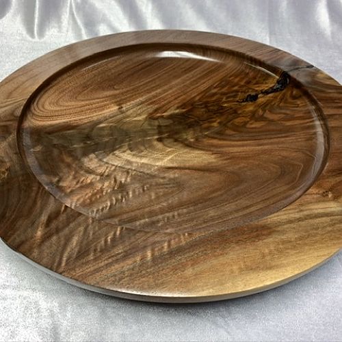 Walnut Crotch Platter
