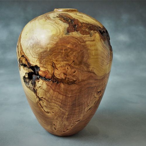 Honey Locust Burl Vase